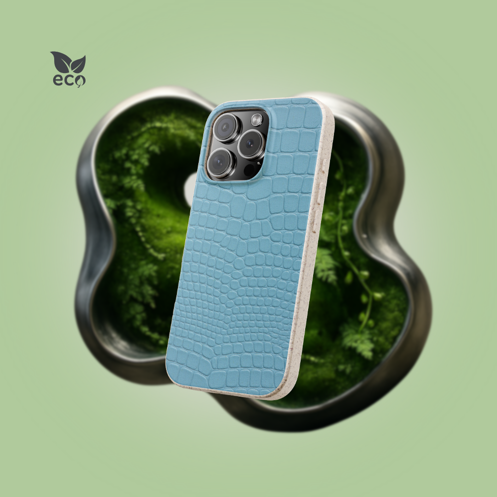Crocodile Skin in Blue