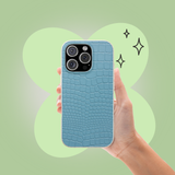 Crocodile Skin in Blue