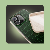 Crocodile Skin in Green