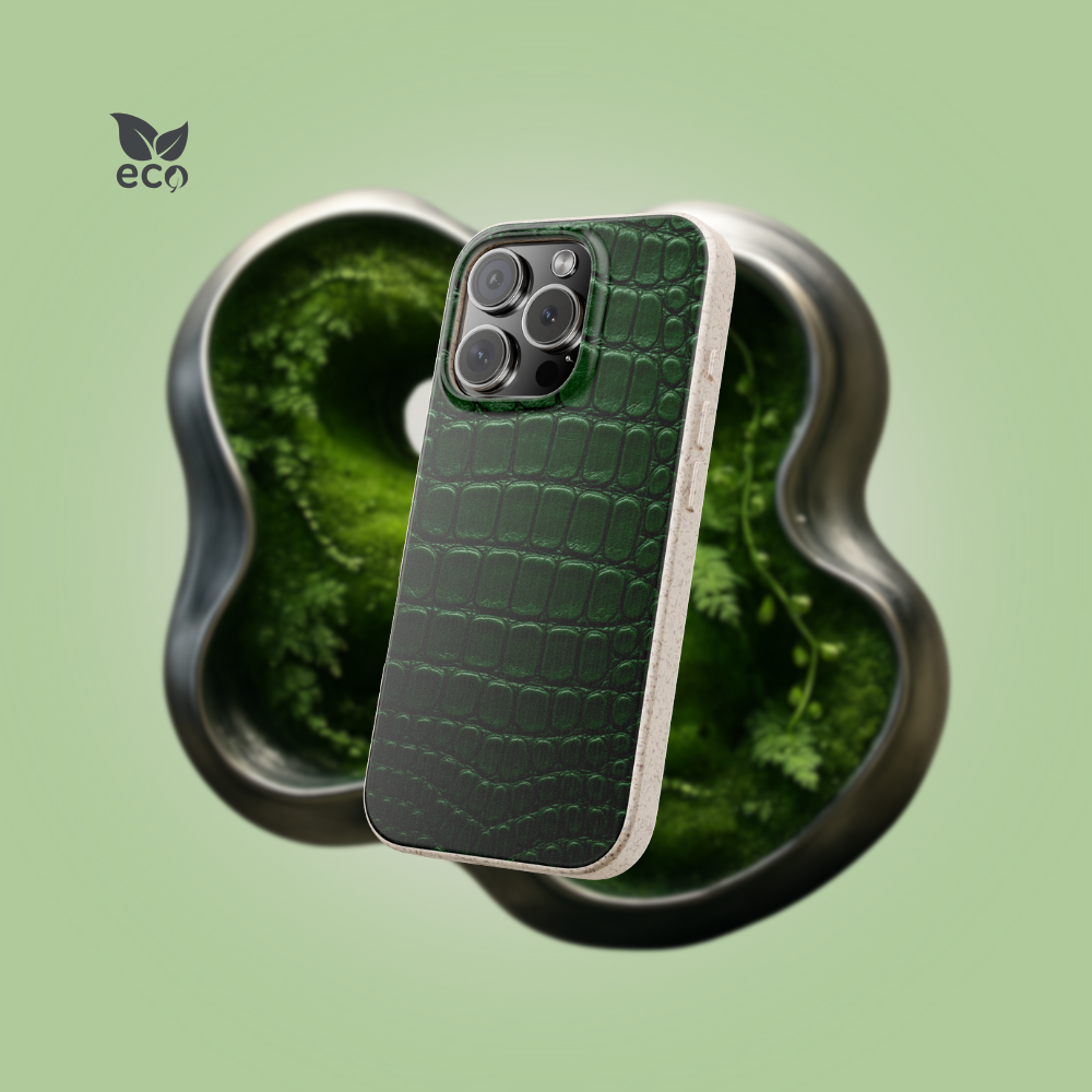 Crocodile Skin in Green