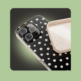 White Polka Dot Asymmetric